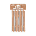 Skins Pecker Straws Caramel Lovers (10-Pack) by Hott Products