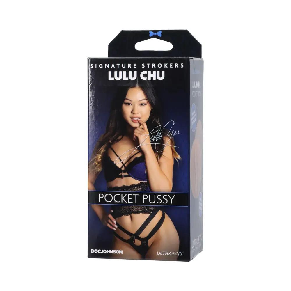 Signature Strokers Lulu Chu ULTRASKYN Pocket Pussy by Doc Johnson