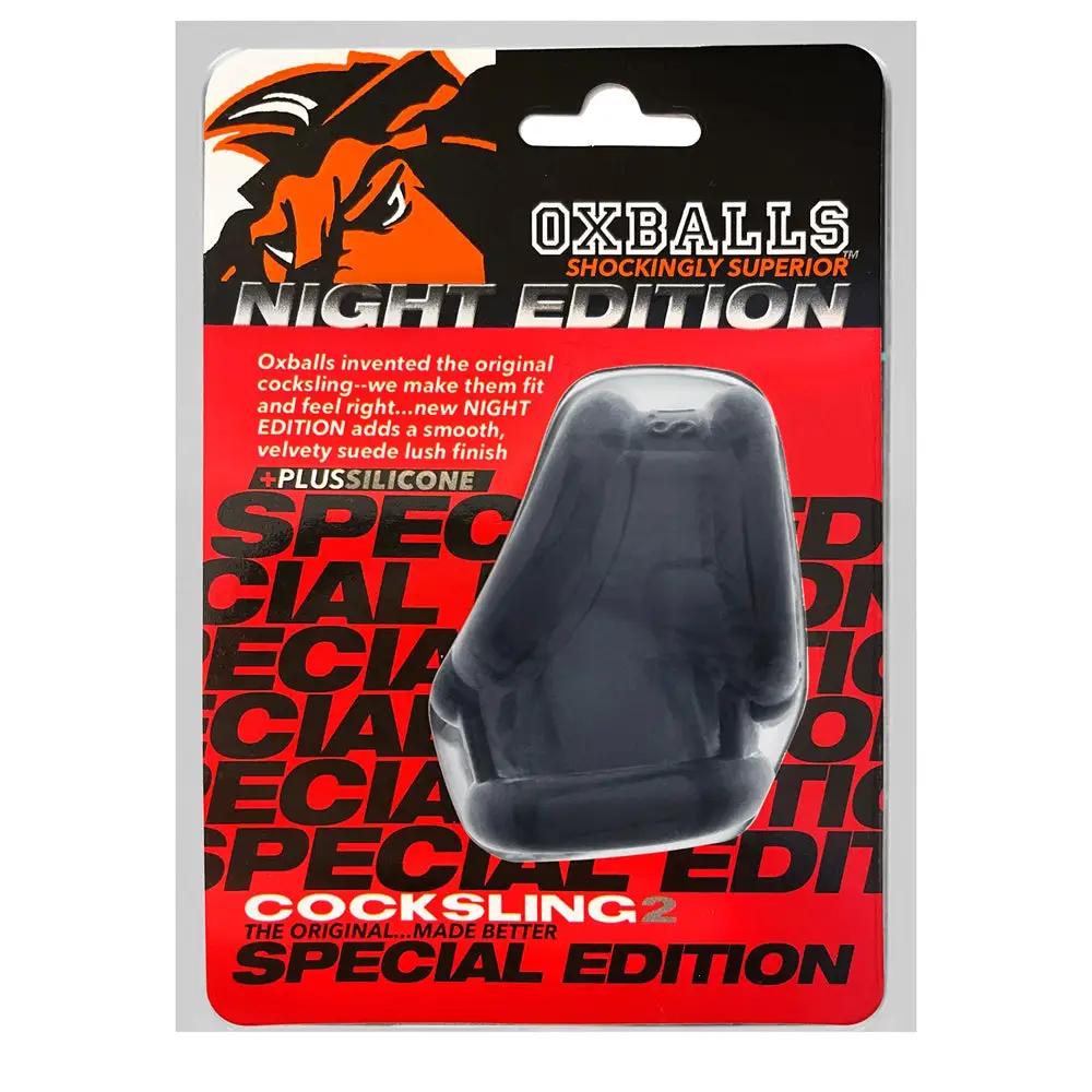OxBalls Cocksling-2 Sling Plus+Silicone Special Edition Night by Oxballs
