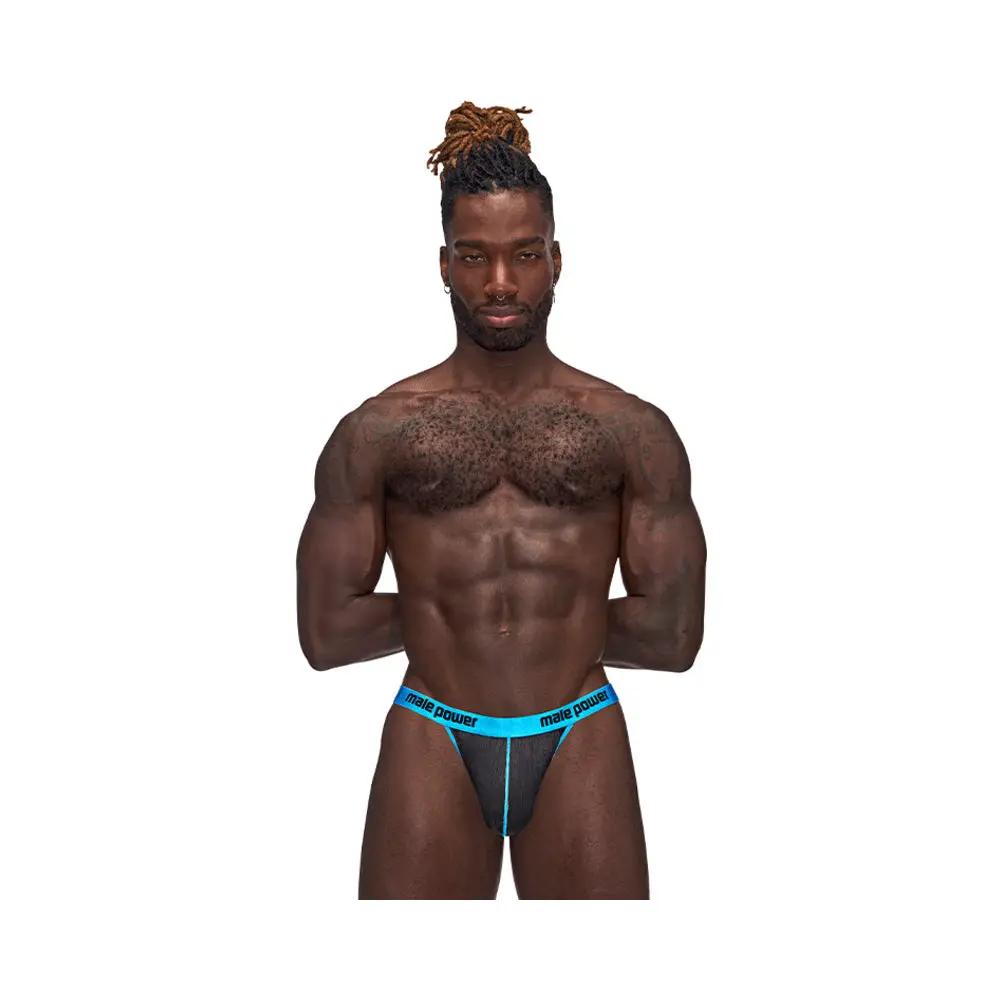 Male Power Casanova Uplift Thong Black S/M by Male Power