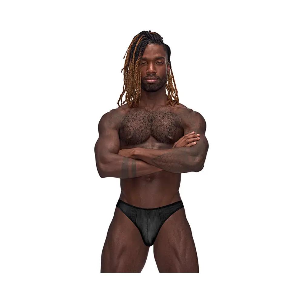 Male Power Barely There Moonshine Black L/XL by Male Power