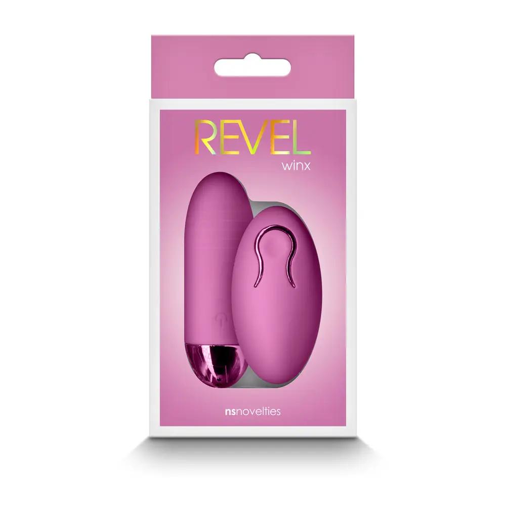 Revel Winx Insertable Bullet with Remote Pink by NS Novelties