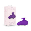 Wellness Palm Sense Rechargeable Silicone Vibrator Purple by Blush