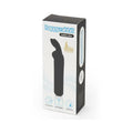 Happy Rabbit Rechargeable Silicone Bullet Vibrator With Ears Black by Happy Rabbit