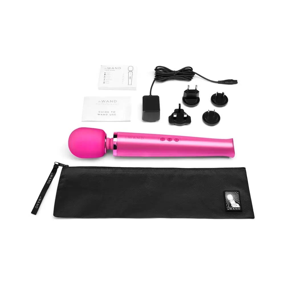 Le Wand Rechargeable Vibrating Massager Magenta by Le Wand