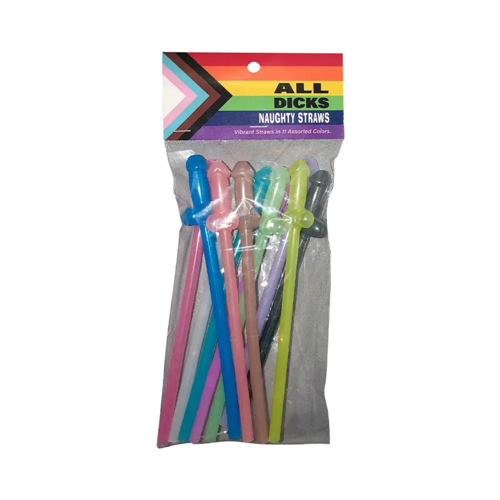 All Dicks Naughty Straws by Kheper Games