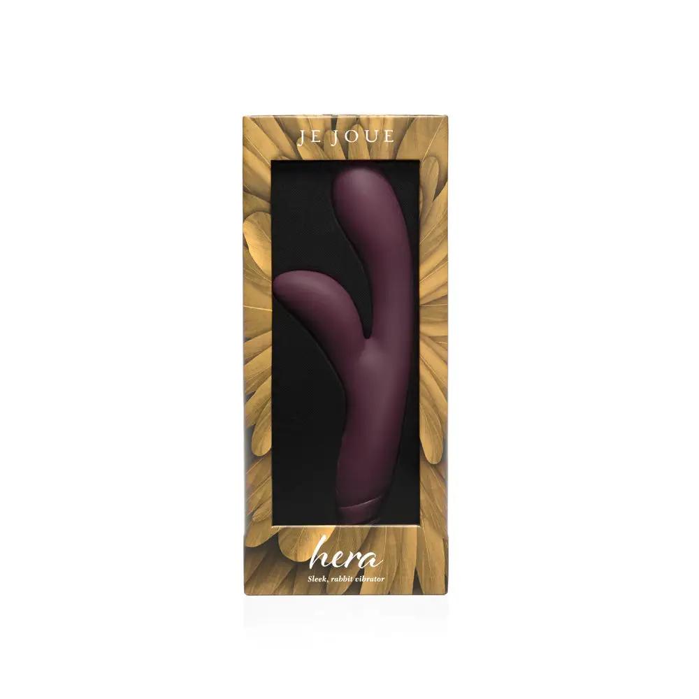 Je Joue Hera Rechargeable Silicone Rabbit Vibrator Purple by Je Joue