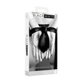 Ouch! Black & White Satin Bondage Tie Black by Shots