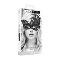Ouch! Black & White Royal Lace Eye Mask Black by Shots