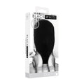 Ouch! Black & White Subjugation Mask Allows Just A Hint Of Light Black by Shots