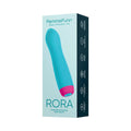 FemmeFunn Rora Rechargeable Silicone Rotating Bullet Vibrator Turquoise by FemmeFunn