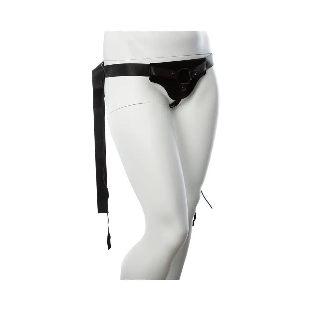 Gender Fluid Skylar Adjustable Strap-On Harness Black by Shibari