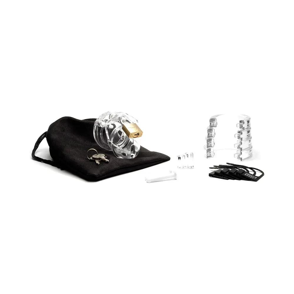 Mini Me Clear Male Chastity 1.25" Length by CB-X