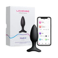 Lovense Hush 2 Bluetooth Remote-Controlled Vibrating Butt Plug Small 1.5 in. by Lovense