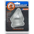Oxballs Tri-Squeeze Cocksling and Ballstretcher Clear Ice by Oxballs