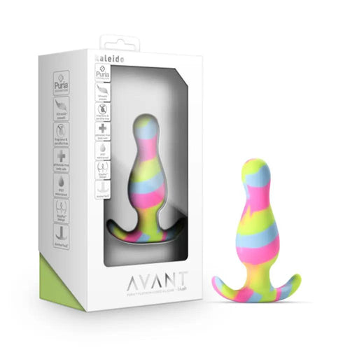 Avant Kaleido Silicone Anal Plug Lime by Blush