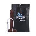 Tantus POP Squirting Dildo Espresso (Bag) by Tantus