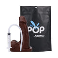 Tantus POP n' Play Squirting Packer Espresso (Bag) by Tantus