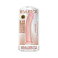 RealRock Realistic 7 in. Curved Dildo With Suction Cup Beige by Shots