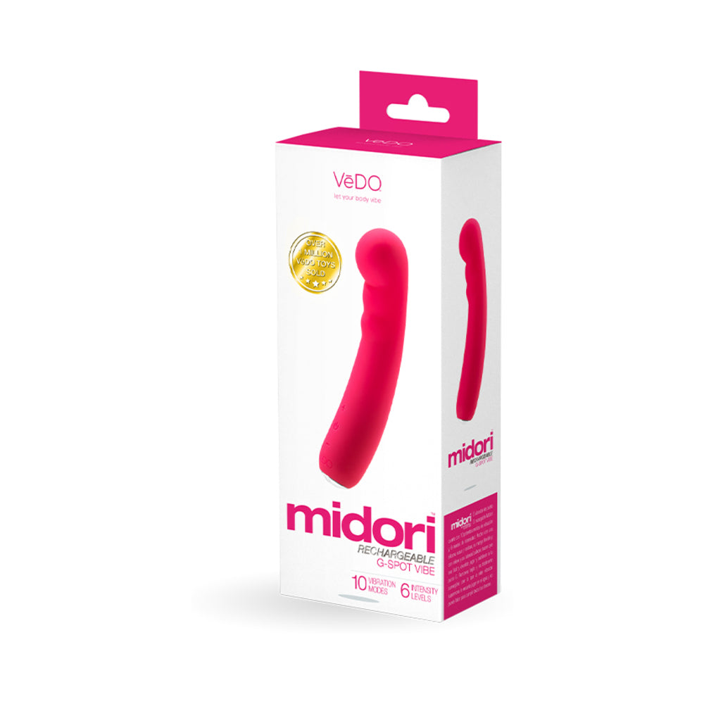 VeDO Midori Rechargeable G-Spot Vibe Pink by VeDO