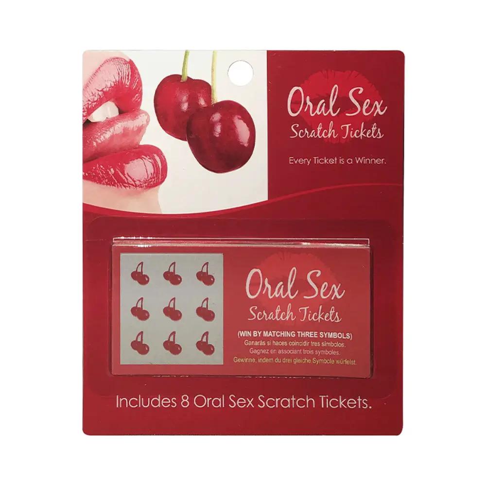 Oral Sex Scratch Tickets by Kheper Games