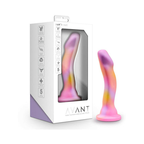 Avant Sun's Out 7.5 in. Silicone Dildo Pink by Blush