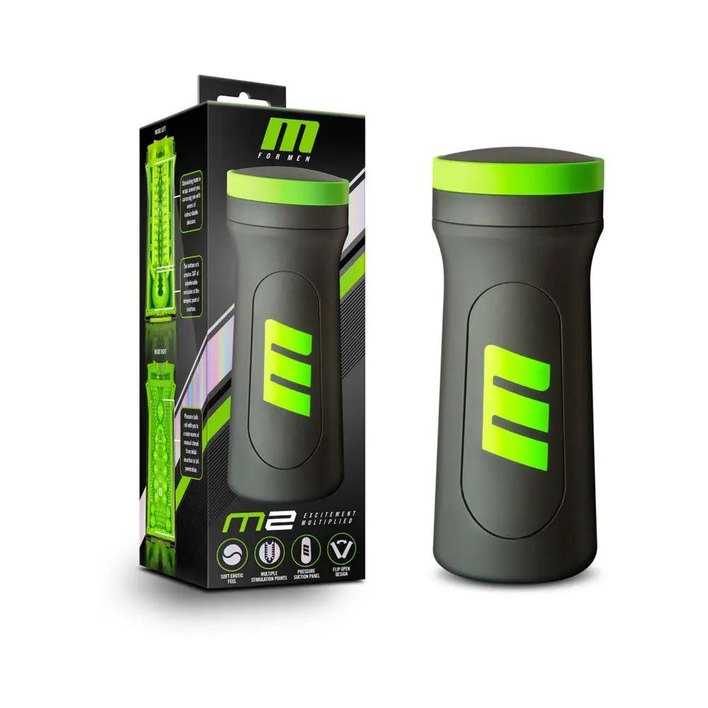 M for Men M2 Superior Stroker Black by Blush