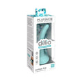 Dillio Platinum Collection Curious Five 5 in. Silicone Dildo Teal by Pipedream