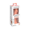 Dillio Platinum Collection Big Hero 6 in. Silicone Dildo Peach by Pipedream