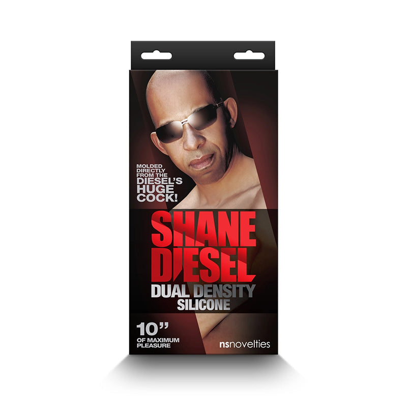 Shane Diesel Dual Density Silicone 10 in. Dildo by NS Novelties