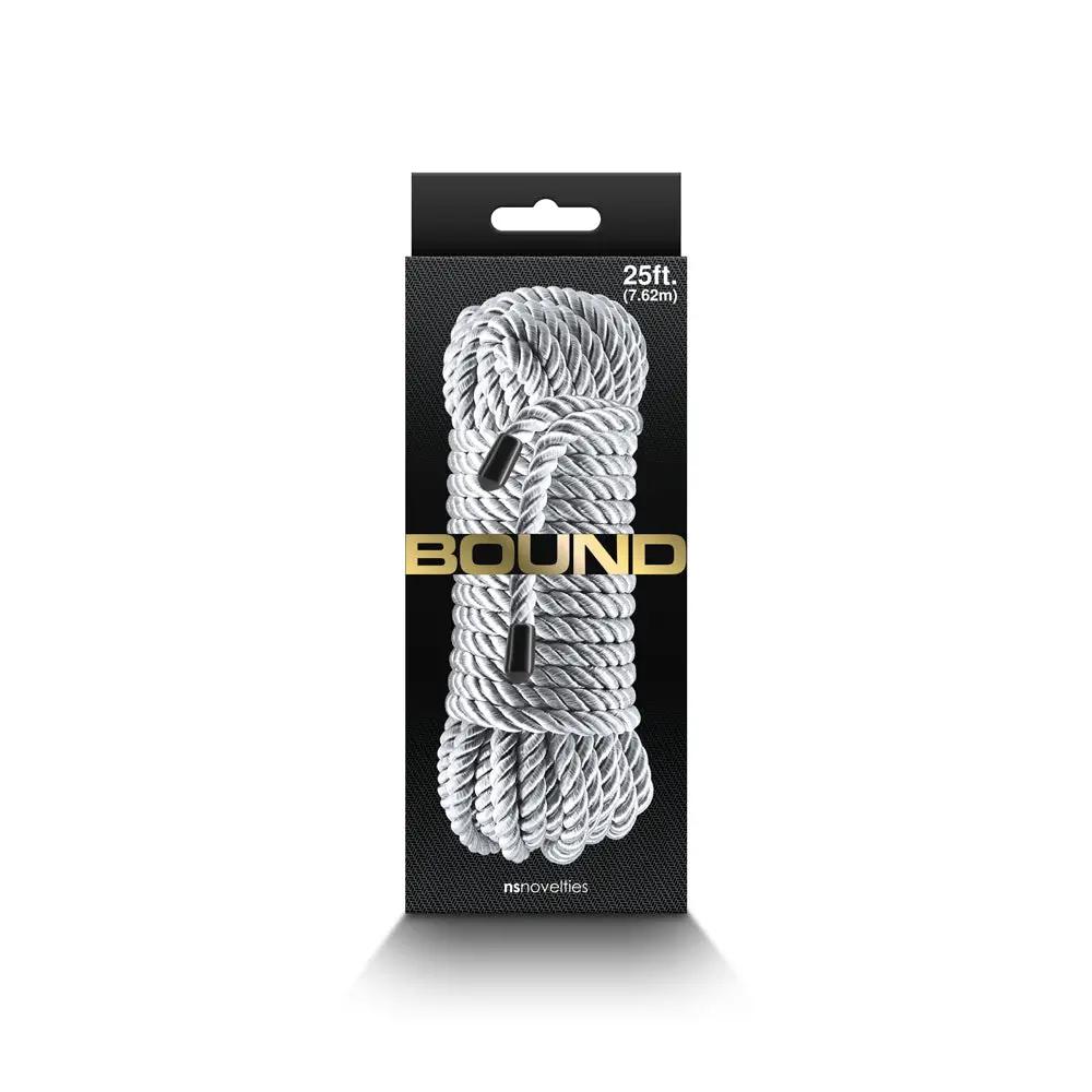 Bound Rope 25 ' Silver by NS Novelties