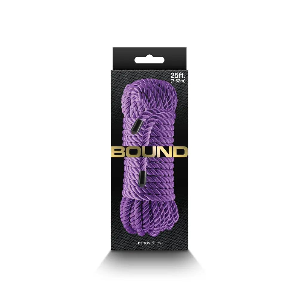 Bound Rope 25 ' Purple by NS Novelties