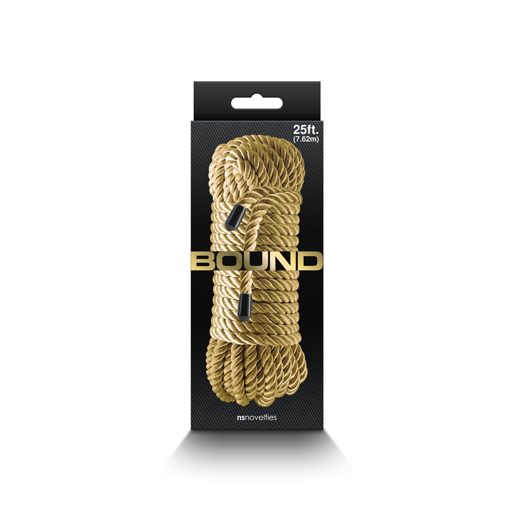 Bound Rope 25 ' Gold by NS Novelties