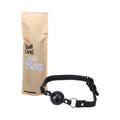 Doc Johnson Ball Gag In A Bag Faux Leather Breathable Black by Doc Johnson