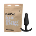 Doc Johnson Butt Plug In A Bag 3 in. Silicone Black by Doc Johnson