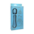 RITUAL Euphoria Rechargeable Silicone Wand Vibrator Blue by Doc Johnson