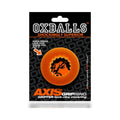 Oxballs Axis Rib Griphold Cockring Orange Ice by Oxballs