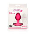 Curve Toys Gossip Pop Rocker Rechargeable Remote-Controlled Silicone Vibrating Anal Plug Magenta by Curve Novelties