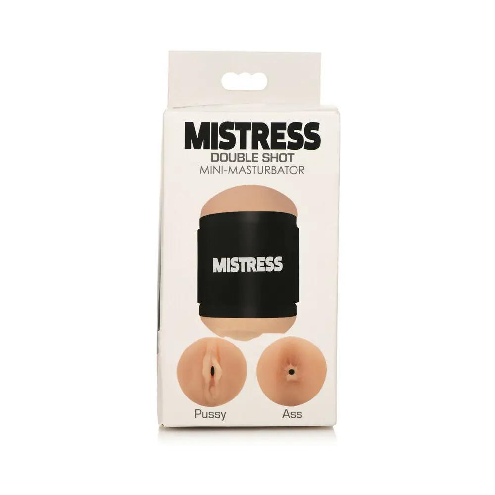 Curve Toys Mistress Double Shot Mini Masturbator Pussy & Ass Light by Curve Novelties