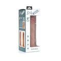 Curve Toys Jock Dual Density 8 in. Silicone Dildo with Suction Cup Light by Curve Novelties