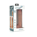Curve Toys Jock Dual Density 10 in. Silicone Dildo with Balls & Suction Cup Light by Curve Novelties