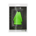 Ouch! Glow in the Dark Cockring & Ball Sling Neon Green by Shots