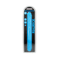 RealRock Glow in the Dark Double Dong 15 in. Dual-Ended Dildo Neon Blue by Shots