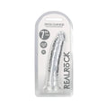 RealRock Crystal Clear Slim 7 in. Dildo Clear by Shots