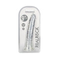 RealRock Crystal Clear Slim 9 in. Dildo Clear by Shots