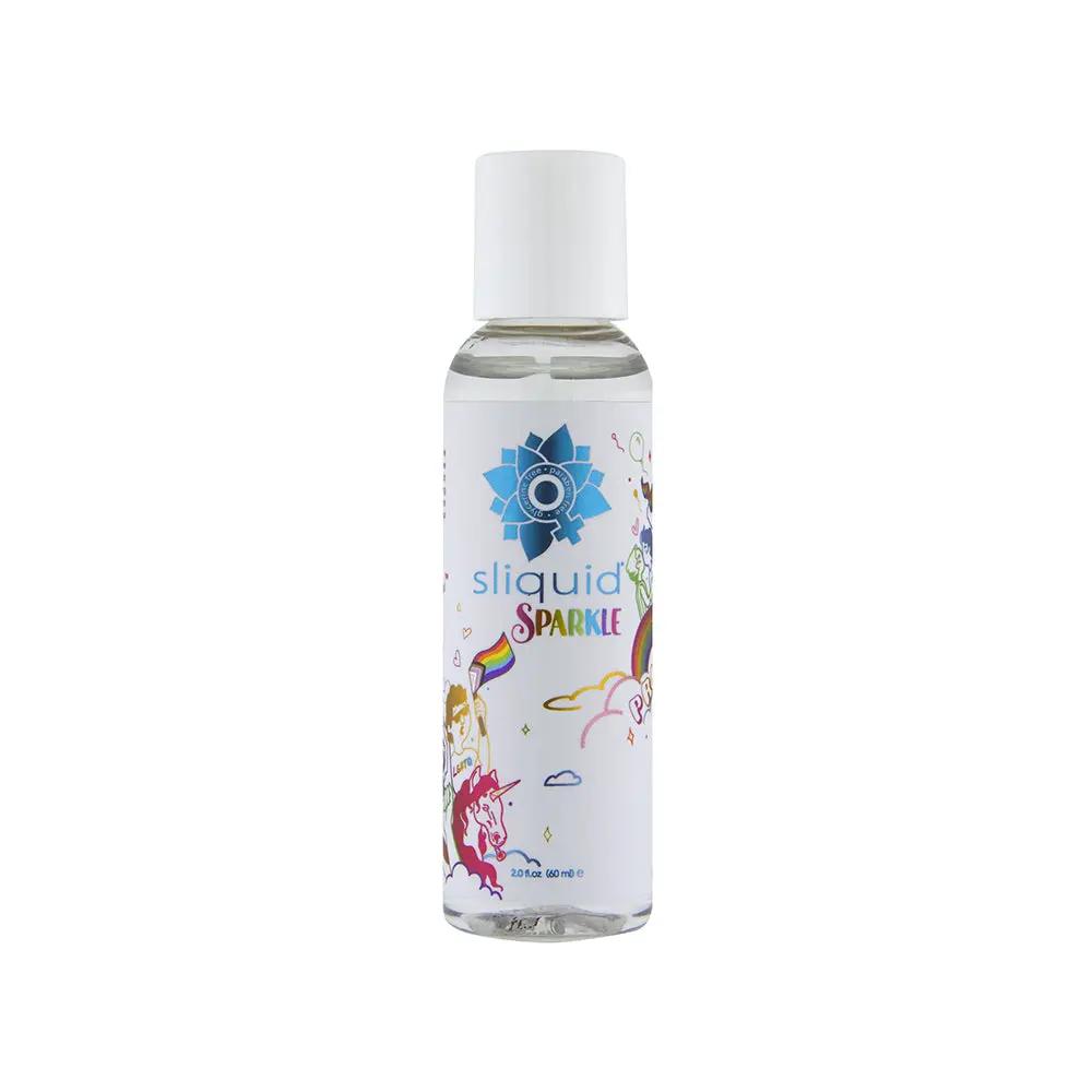 Sliquid Naturals Sparkle Pride Water-Based Lubricant 2 oz. by Sliquid