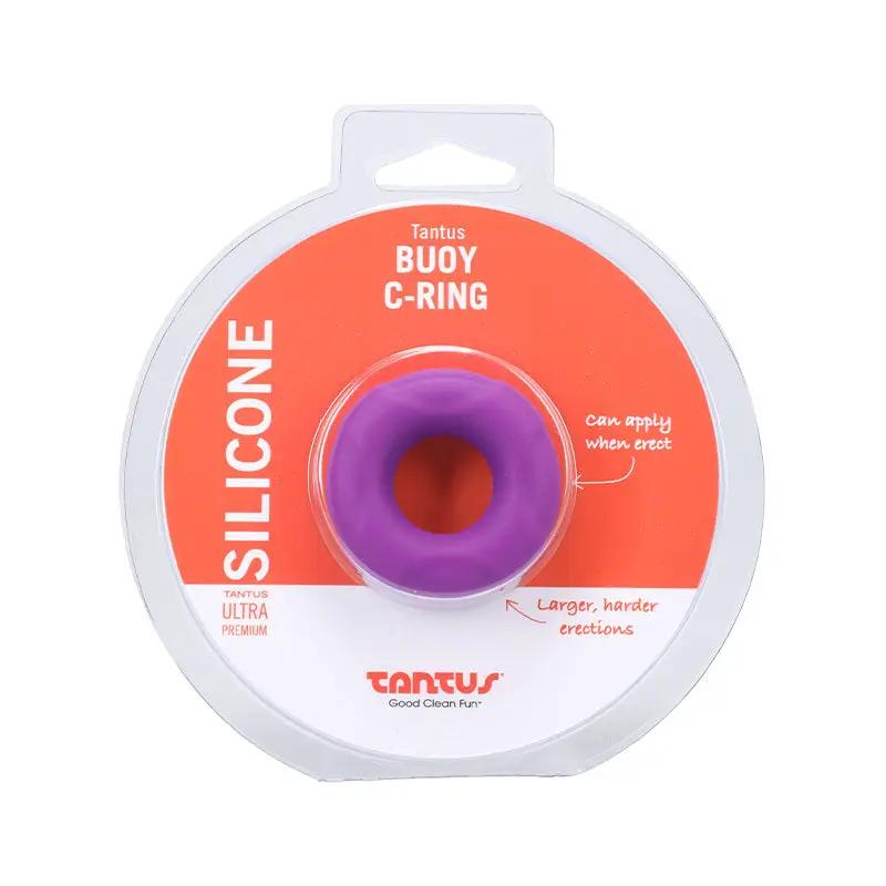 Tantus Buoy C-Ring Small Purple by Tantus