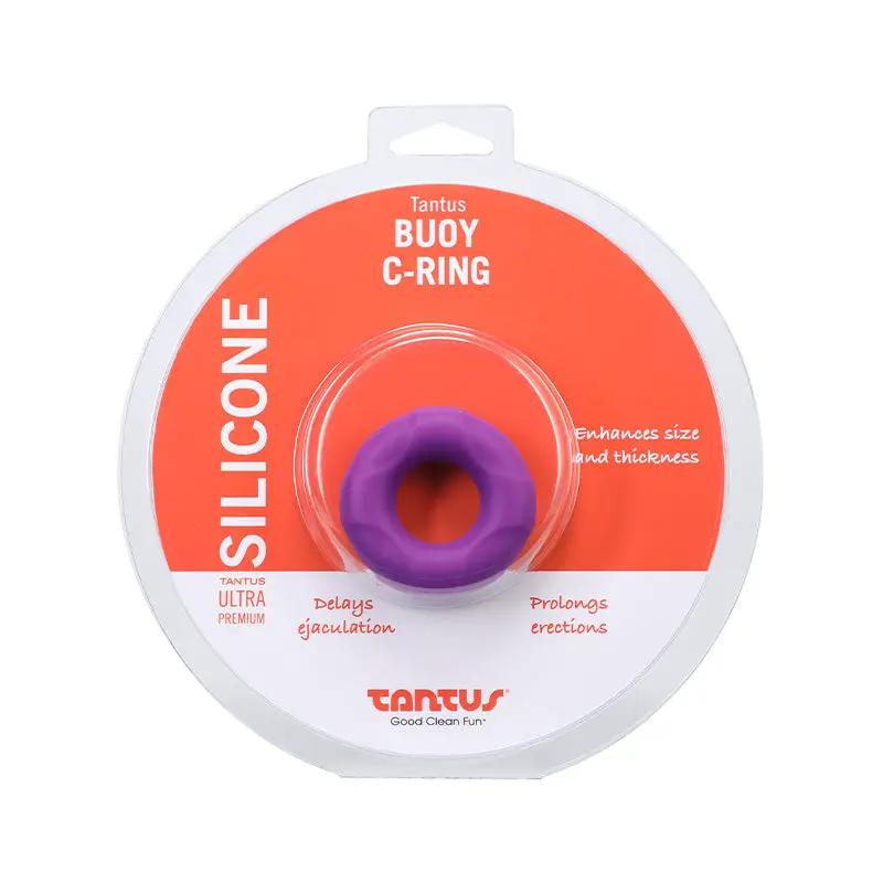 Tantus Buoy C-Ring Medium Purple by Tantus