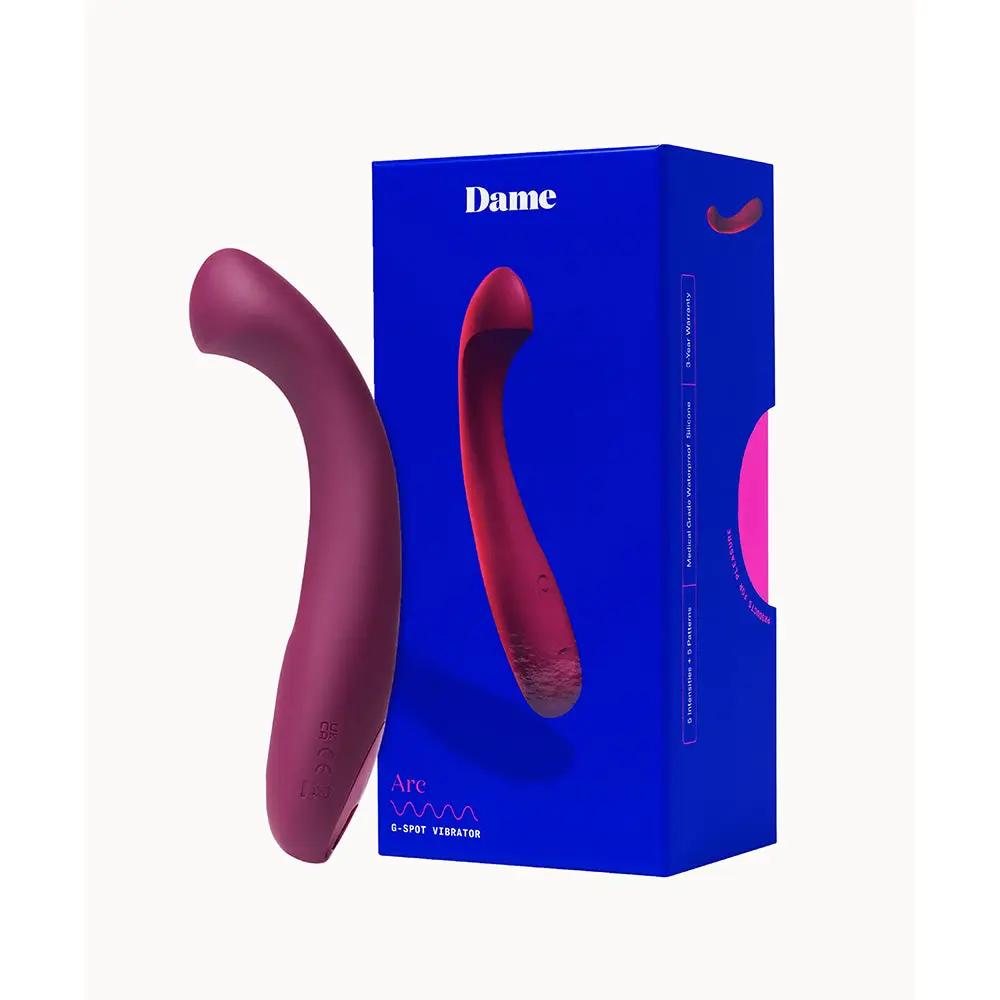 Dame Arc G-Spot Vibrator Plum by Dame