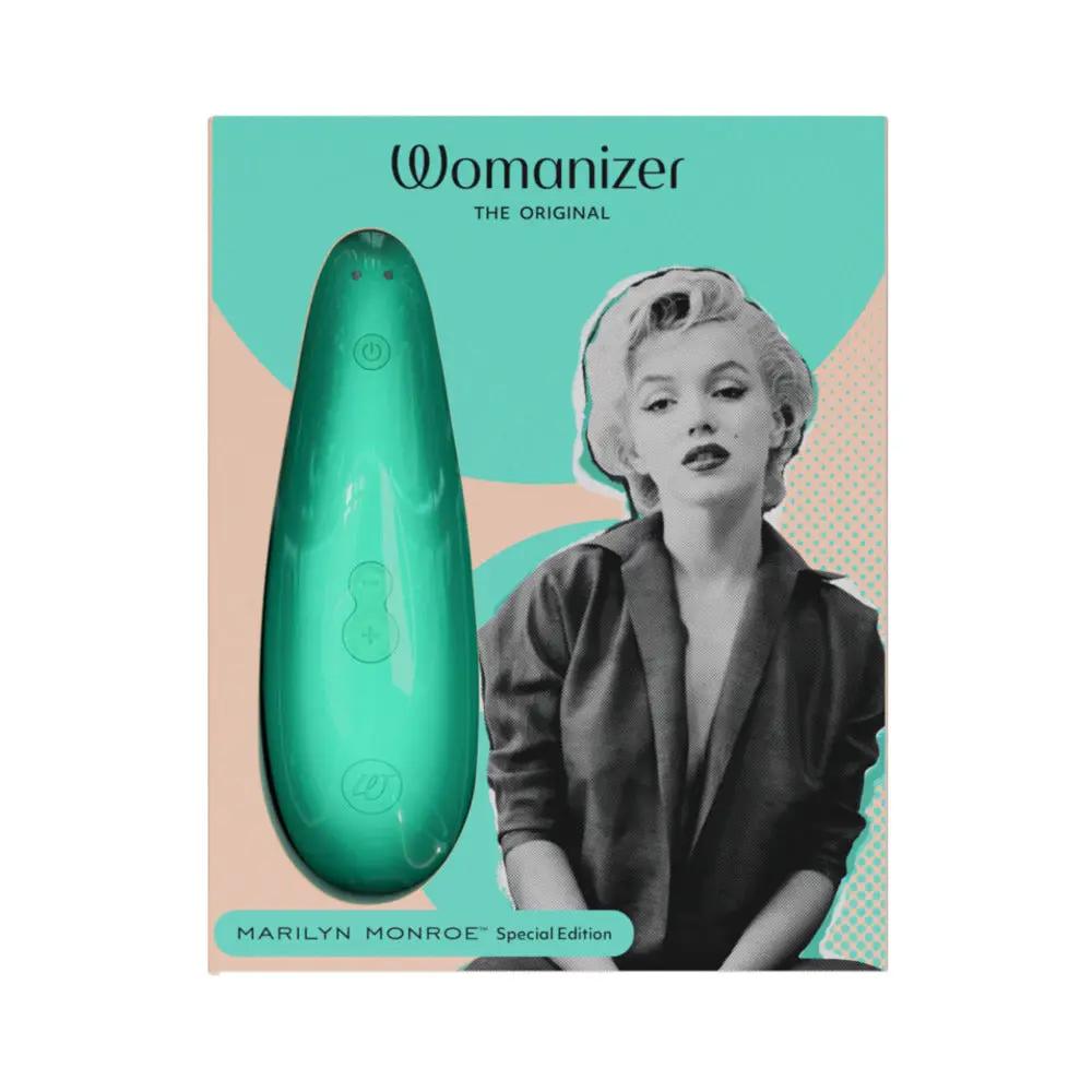 Womanizer x Marilyn Monroe Classic 2 Special Edition Pleasure Air Clitoral Stimulator Mint by Womanizer